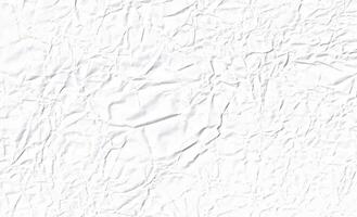 wrinkled white paper texture. Realistic background vector