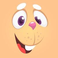 Happy Bunny rabbit cartoon. illustration vector