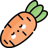 carrot illustration design vector