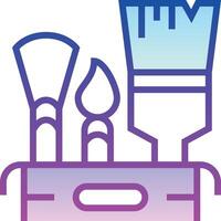 brushes illustration design vector