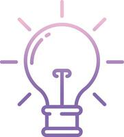 bulb illustration design vector
