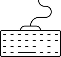 computer keyboard illustration design vector