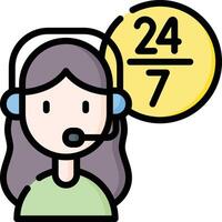 customer care illustration design vector