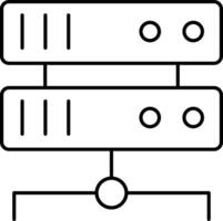 data center illustration design vector