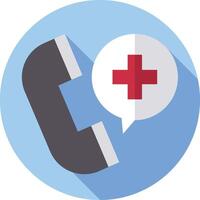 emergency phone illustration design vector