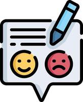 feedback illustration design vector
