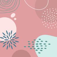Hand drawn abstract background for design. vector