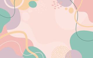 Hand drawn abstract background for design. vector