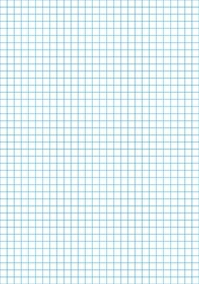 square paper pattern, squares on white background - blue grid seamless repeatable texture background