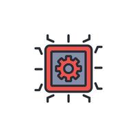 hardware icon. .Editable stroke.linear style sign for use web design,logo.Symbol illustration. vector