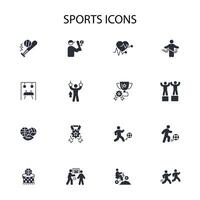 Sports icon set..Editable stroke.linear style sign for use web design,logo.Symbol illustration. vector