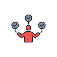 aptitude icon. .Editable stroke.linear style sign for use web design,logo.Symbol illustration. vector