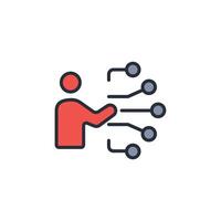 skill icon. .Editable stroke.linear style sign for use web design,logo.Symbol illustration. vector