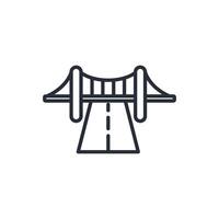 infrastructure icon. .Editable stroke.linear style sign for use web design,logo.Symbol illustration. vector