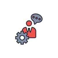 expertise icon. .Editable stroke.linear style sign for use web design,logo.Symbol illustration. vector