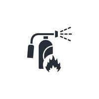extinguisher icon. .Editable stroke.linear style sign for use web design,logo.Symbol illustration. vector