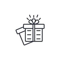 rewards icon. .Editable stroke.linear style sign for use web design,logo.Symbol illustration. vector