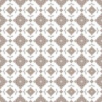 Abstract floral seamless Thai pattern, brown and white modern shape for design, porcelain, chinaware, ceramic, tile, ceiling design, texture, wall, paper and fabric. vector