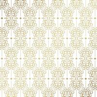 Luxury white ornament pattern design background vector