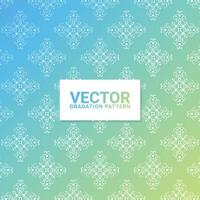 gradation ornament pattern design background vector