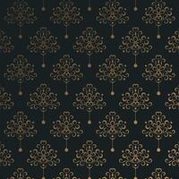 luxury dark seamless pattern background vector
