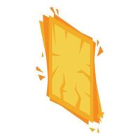 Stack of papers flying creating a dynamic composition vector