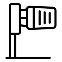 Airport windsock showing wind direction and speed vector