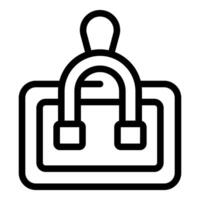 Electric switch icon showing power button symbol vector