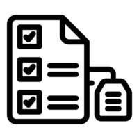 Checklist connecting with sim card representing mobile survey vector