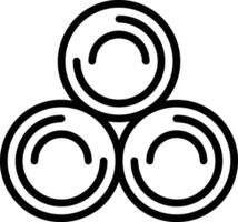 Ball icon symbol image vector