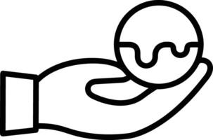 Ball icon symbol image vector