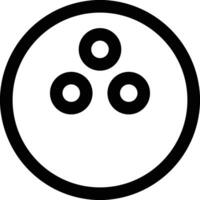 Ball icon symbol image vector