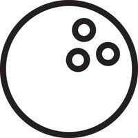 Ball icon symbol image vector