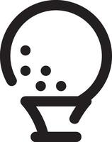 Ball icon symbol image vector