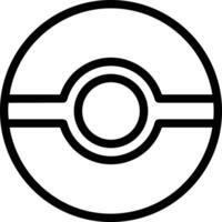 Ball icon symbol image vector