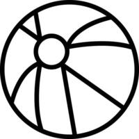 Ball icon symbol image vector