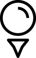 Ball icon symbol image vector