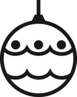 Ball icon symbol image vector