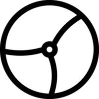 Ball icon symbol image vector