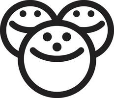 Ball icon symbol image vector
