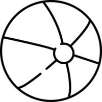 Ball icon symbol image vector