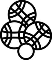 Ball icon symbol image vector