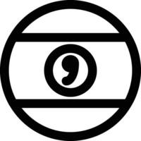 Ball icon symbol image vector