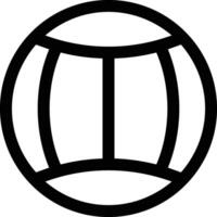 Ball icon symbol image vector