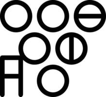 Ball icon symbol image vector