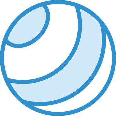 Ball icon symbol image
