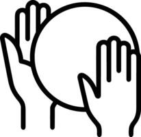 Ball icon symbol image vector