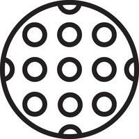Ball icon symbol image vector
