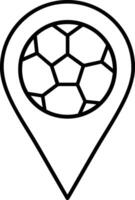 Ball icon symbol image vector