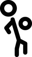 Ball icon symbol image vector